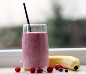 morning protein smoothie